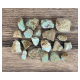 2830 Carats of Jewelry Grade Turquoise Rough