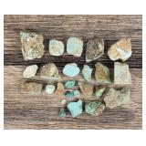 2350 Carats of Jewelry Grade Turquoise Rough
