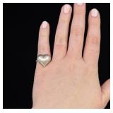 Sterling Silver Heart Ring