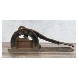 Cast Iron SCW Triumph Plug Cut Tobacco Cutter