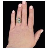 Barse Sterling Silver Semi Precious Stone Ring