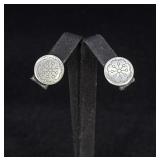 Navajo Sterling Silver Earrings