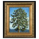 Koeppen Plein Air Painting of a Tree