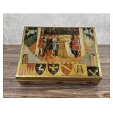 Italian Florentine Hand Painted Decorative Box