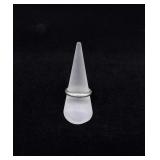 Sterling Silver Wedding Band Ring