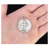 Sterling Silver Celtic Cross Pendant