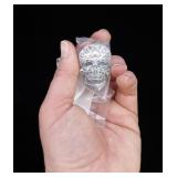 Monarch 2oz Day of the Dead Poured Silver