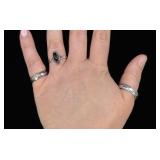Collection of Sterling Silver Rings