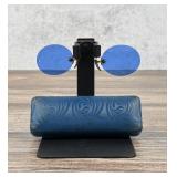 Civil War Era Cobalt Blue Pince Nez Sunglasses