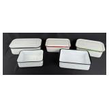 Antique Enamel Farmhouse Refrigerator Boxes