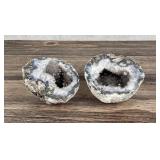 Smokey Quartz Crystal Geode