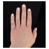 Sterling Silver CZ Ring