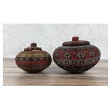 Indonesian Beaded Baskets