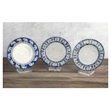 Dedham Pottery Rabbit and Elephant Plates