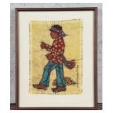 Lydia Dylan Sutton Navajo Batik Painting