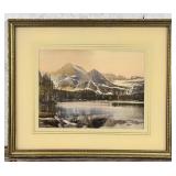 Lake Josephine Glacier National Park Montana Photo