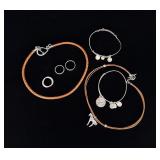 Collection of Assorted Sterling Jewelry