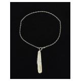 Queen Sterling Silver Watch Fob Pocket Knife