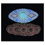 Beaded Hair Barrettes