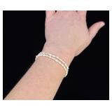 14k Gold Freshwater Pearl Bracelet