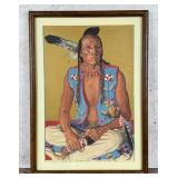 Winold Reiss Glacier National Park Calendar Top