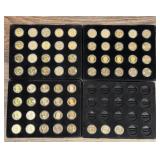 Collection Of US Presidents One Dollar Coins