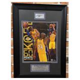 Mamba Forever Kobe Bryant Framed Print