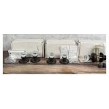 Emtek Astoria Crystal Door Knob Sets