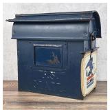 Antique U.S. Mail Postal Mail Box