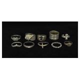 Collection of Sterling Silver Rings