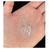 Navajo Sterling Silver Earrings