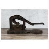 Cast Iron Rex Plug Cut Tobacco Cutter