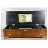 Antique Swiss 12 Song Cylinder Music Box