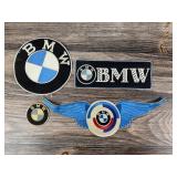 Vintage BMW Motorcycle Jacket Patches
