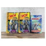 Gundam and WCW Toys