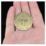 Mustang Ranch Sparks Nevada Brothel Token
