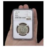 1946 Iowa Statehood Silver Half Dollar MS 64 NGC