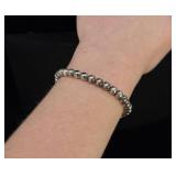 Sterling Silver Ball Bracelet