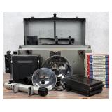 Graflex Speed Graphic 4x5 Camera With Case & Film