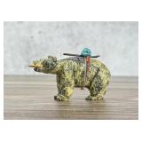 Tony Mackel Zuni Carved Bear Fetish