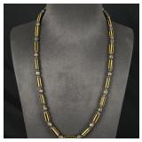 Yellow Jacket Chevron Indian Trade Beads