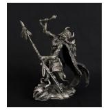 Franklin Mint Jim Pointer Pewter Pawnee Shaman