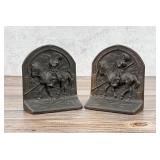 Hubley No 243 Cast Iron Don Quixote Bookends