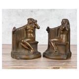 Kathodian Bronze Works KBW Nude Bookends