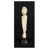Carved Ivory Madonna Montana Residents Only