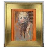 Michael Mentler Oil on Board Painting