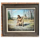 David Ewart The Tracker Painting