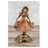 Art Deco JB Hirsch The Curtsy Paperweight