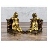 Ronson Dutch Boy and Girl Bookends