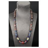 Venetian Native American Indian Trade Beads Skunk